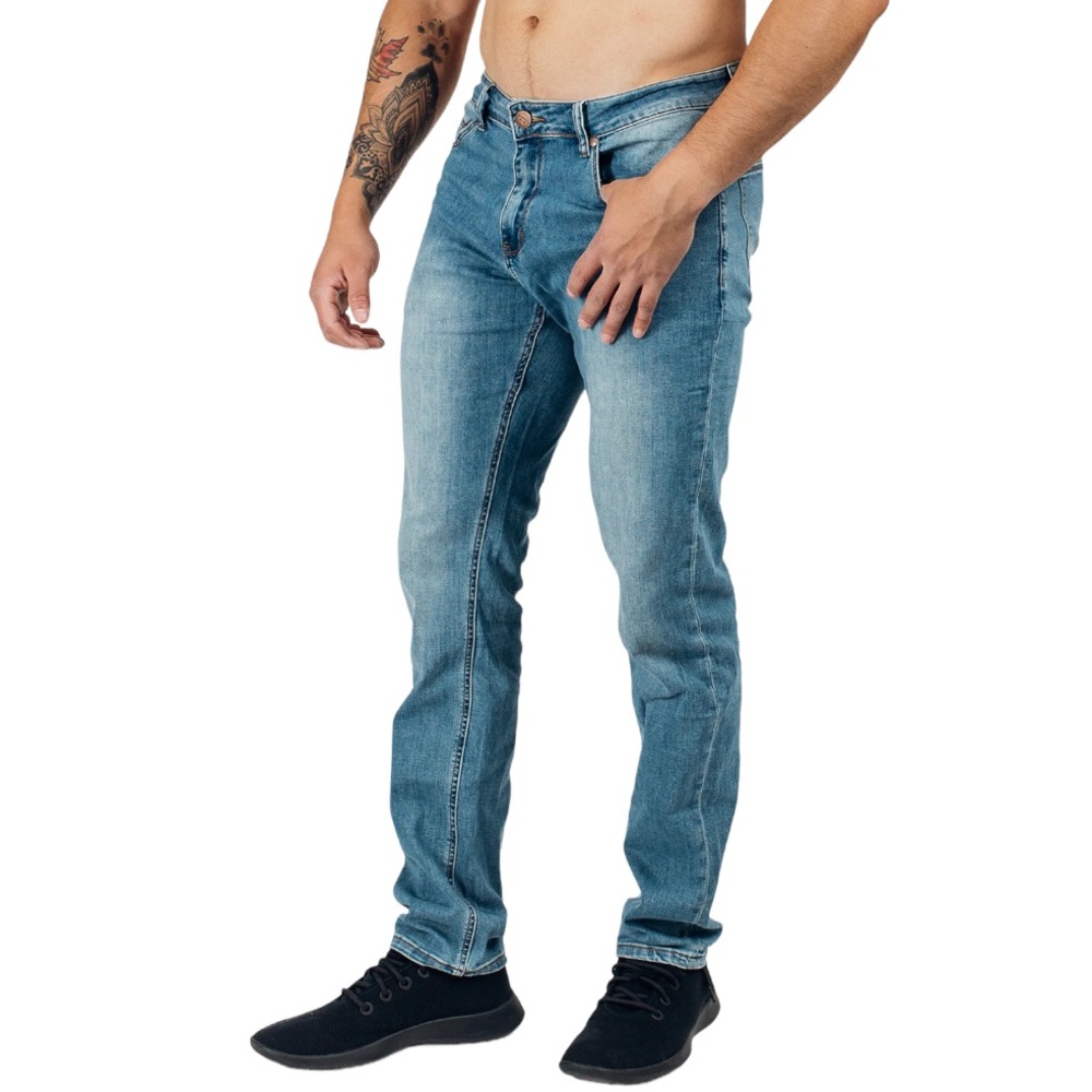Barbell Apparel Straight Athletic Fit Jeans